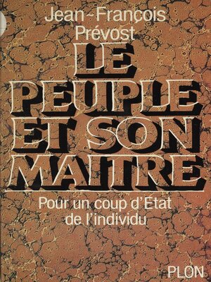 cover image of Le peuple et son maître